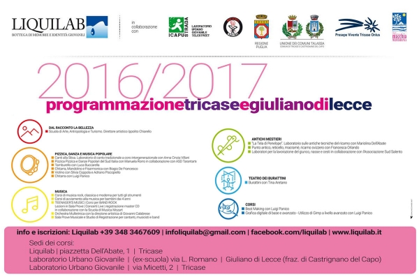 Programmazione Liquilab 2016/2017